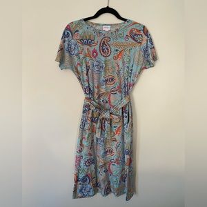 Paisley cotton dress
